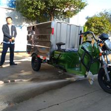 驚喜！湖北程力600L電動三輪高壓清洗車，物業(yè)管理的得力助手，價格優(yōu)惠不容錯過！